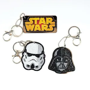 "Star Wars" Crystal Art Keyring Kit