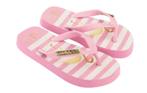 Samba Sol Kid's Fashion Collection Flip Flops - Flamingo