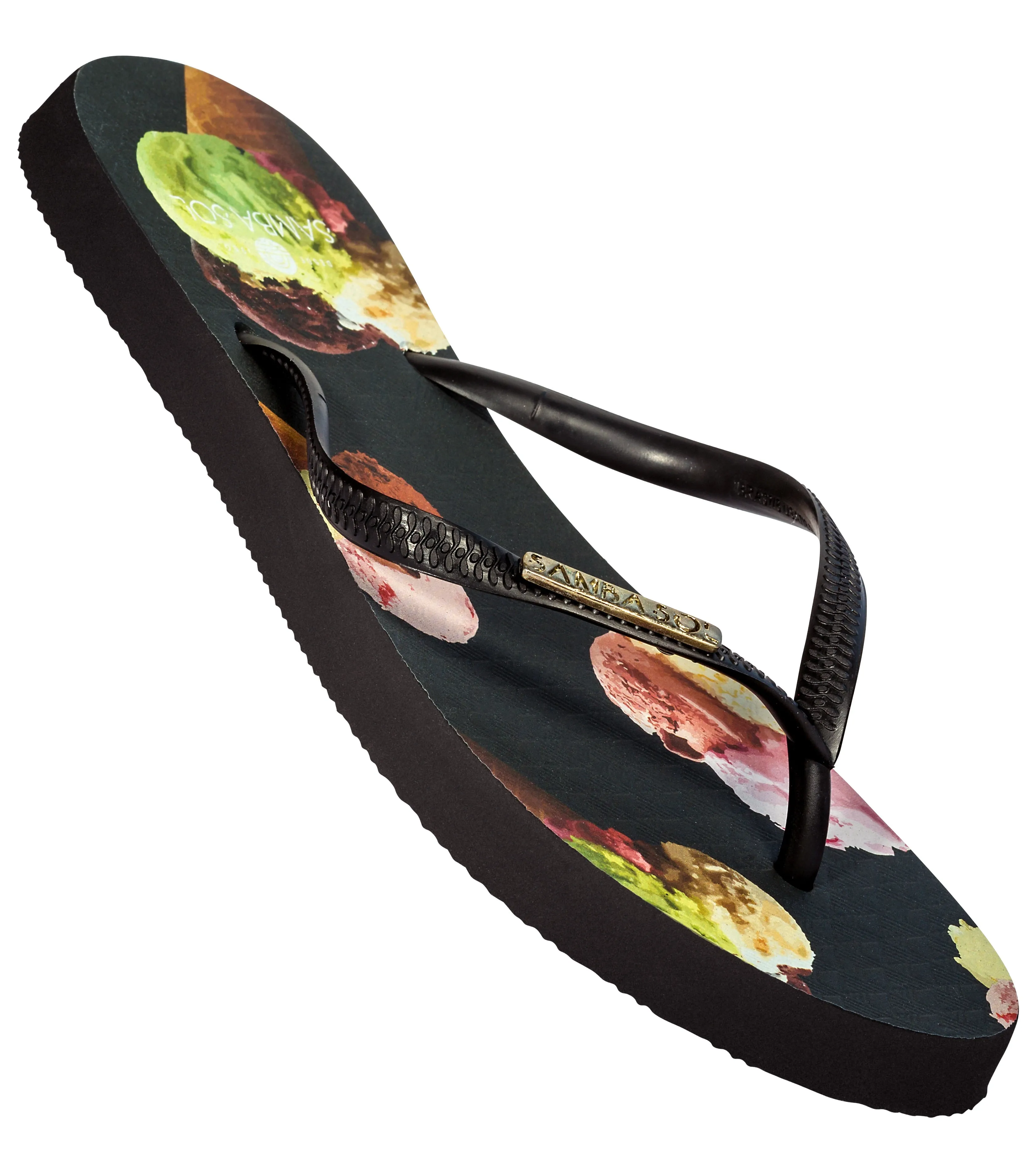 Samba Sol Women's Fashion Collection Flip Flops - Ice Cream