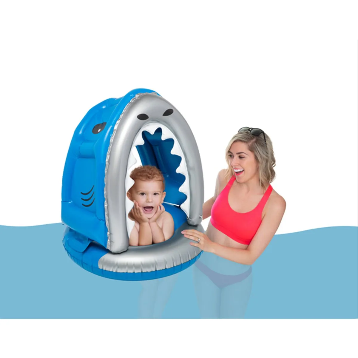 Shark Pool Float for Babies