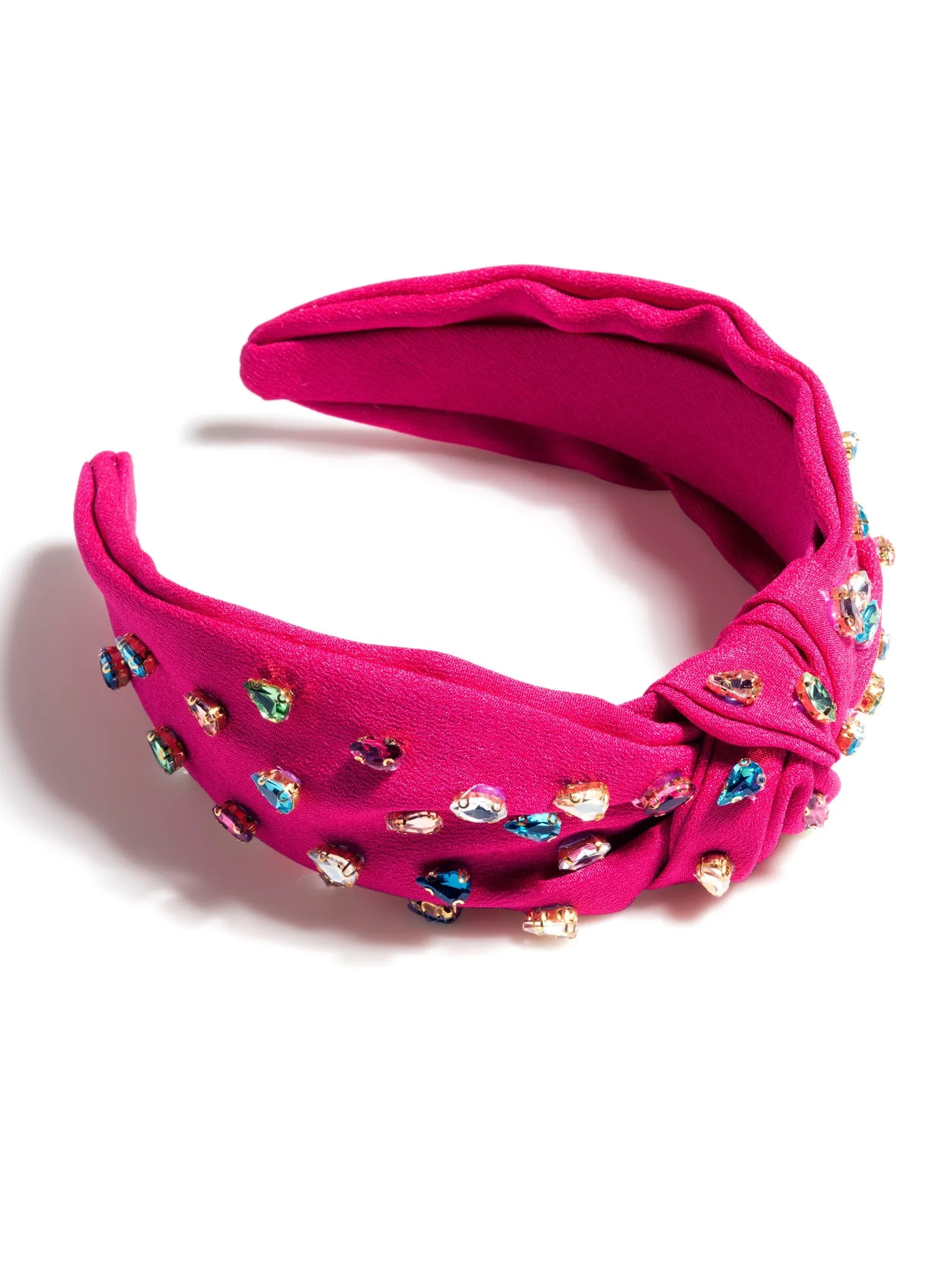 Shiraleah Gemmie Knotted Headband, Magenta