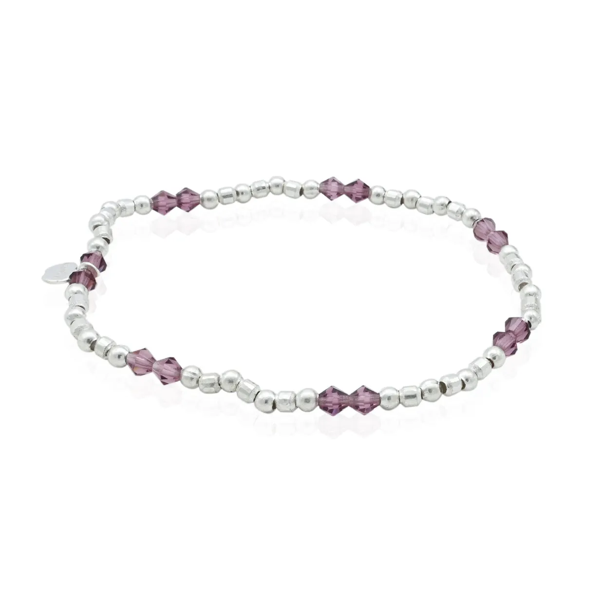 Silver Beads Anklet