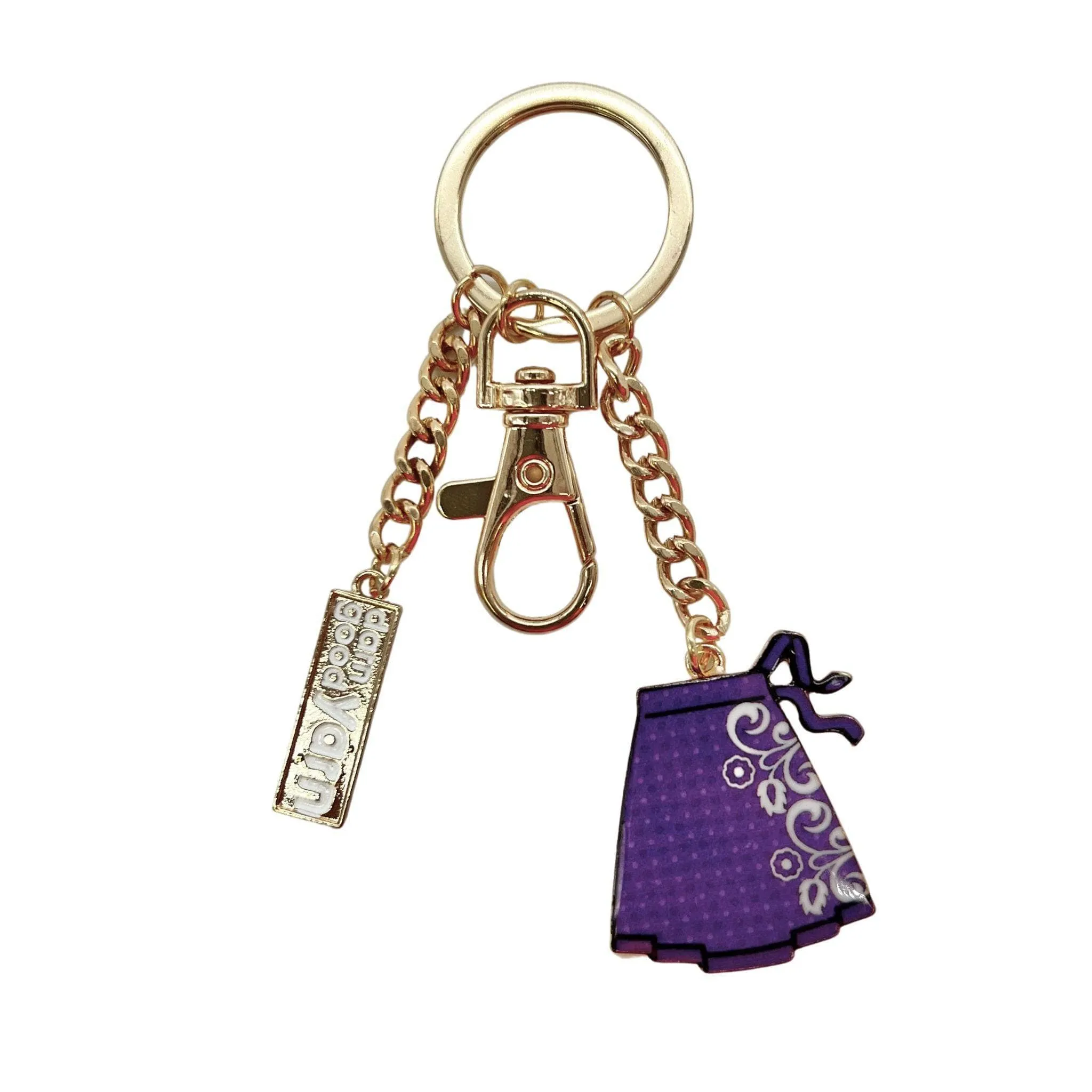 Skirt Enamel Keychains