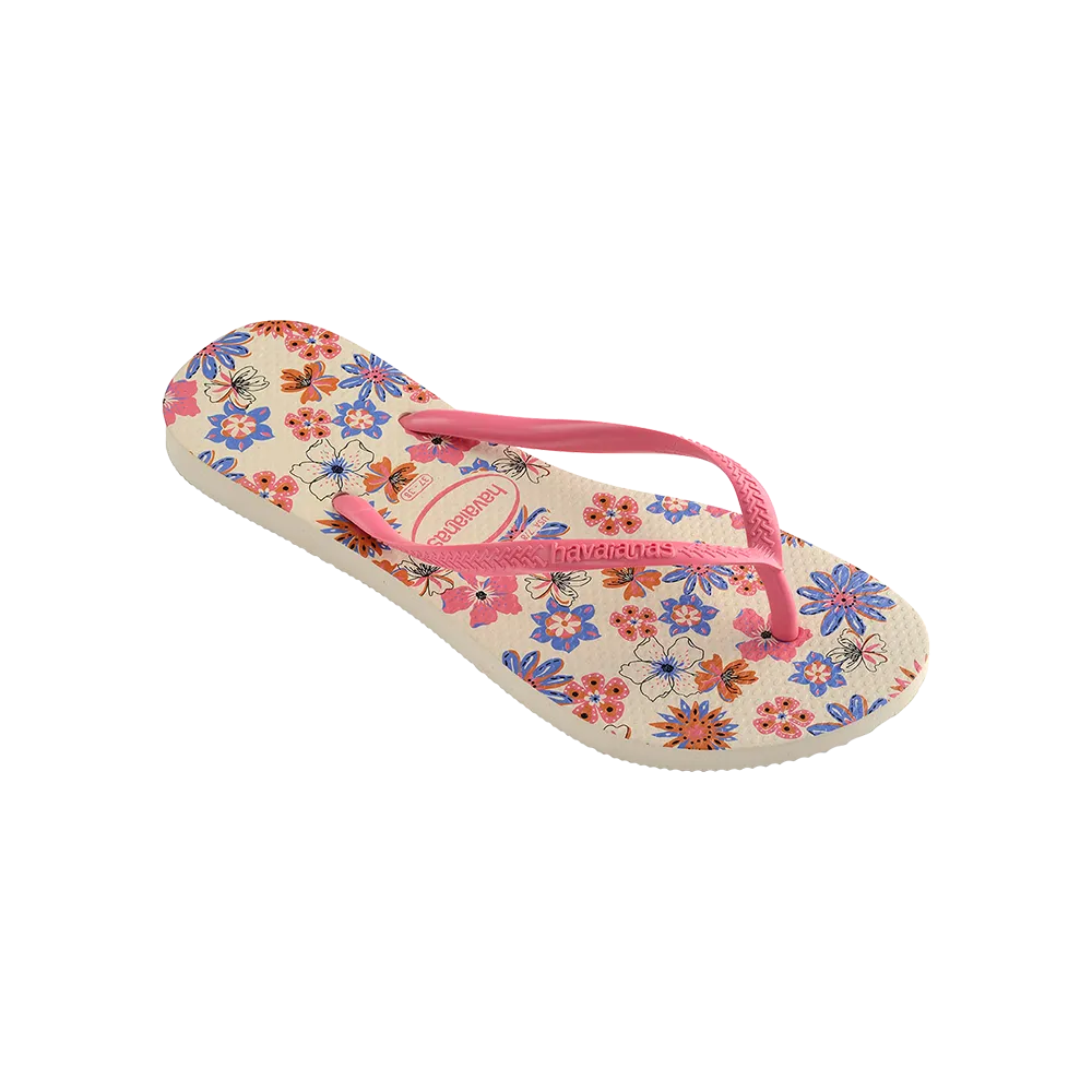 Slim Romance Flip Flops