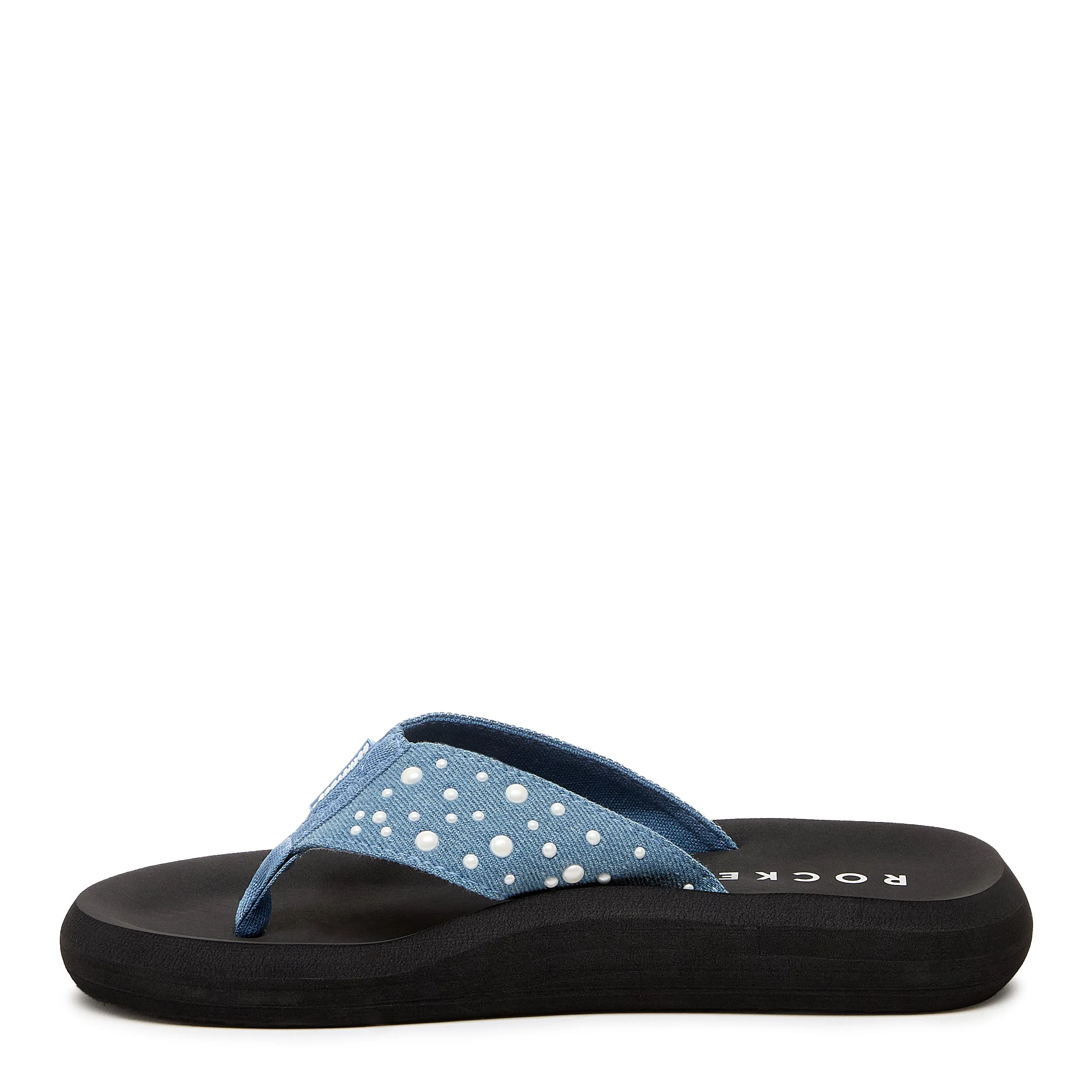 Spotlight Denim Pearl Flip Flop