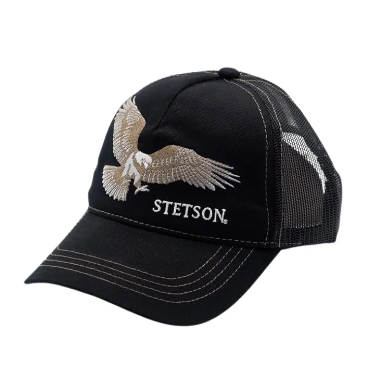 Stetson Eagle Trucker - Black