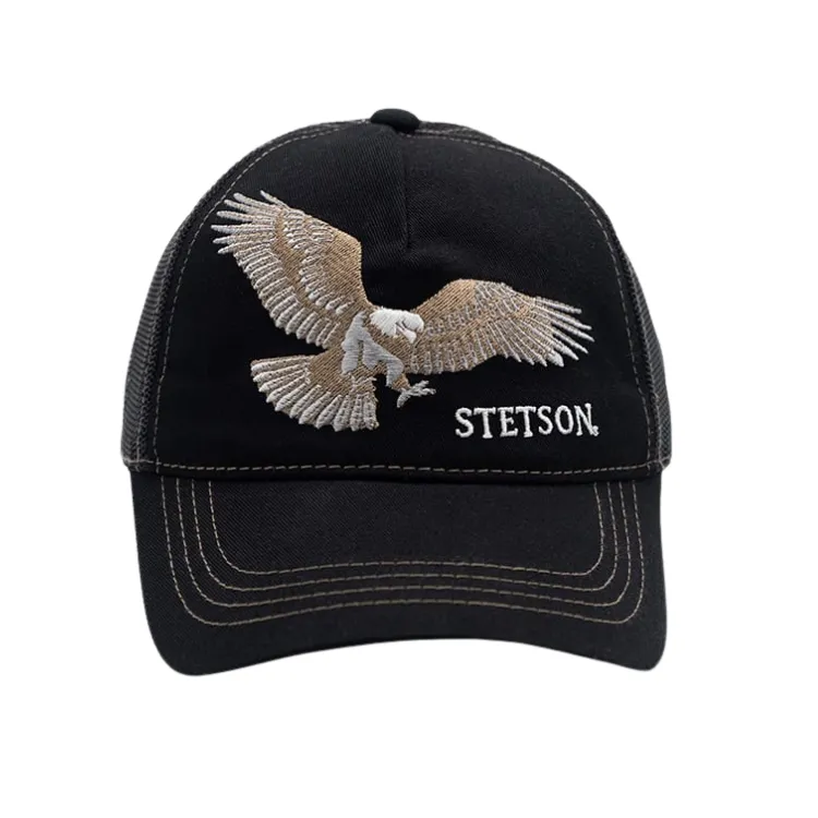 Stetson Eagle Trucker - Black