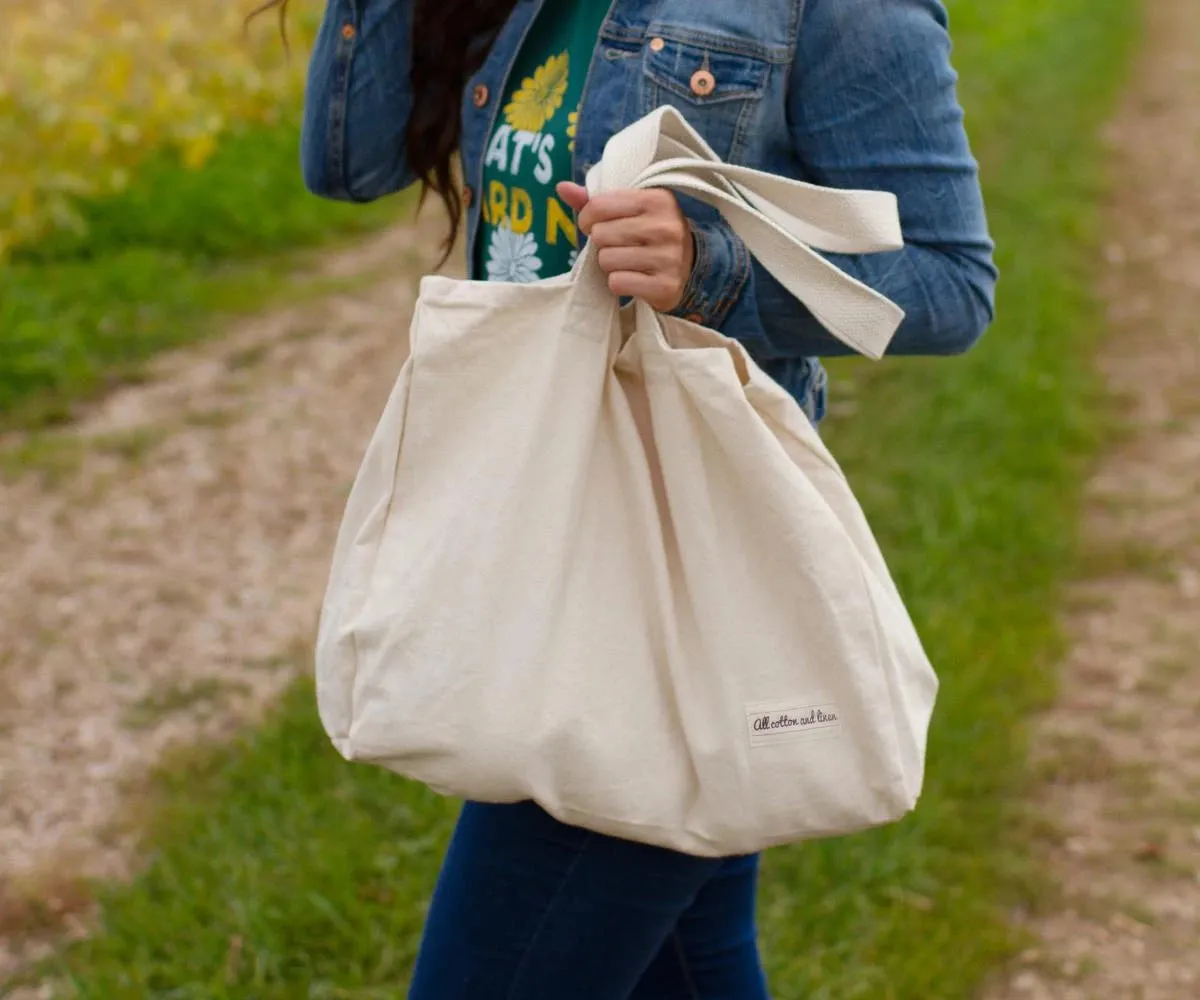 Tote Bag - Grocery Shopping Bags - Canvas Tote Bags