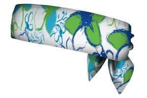 Tropical Ocean Blitz Head Tie (SKU 3219 HTB)