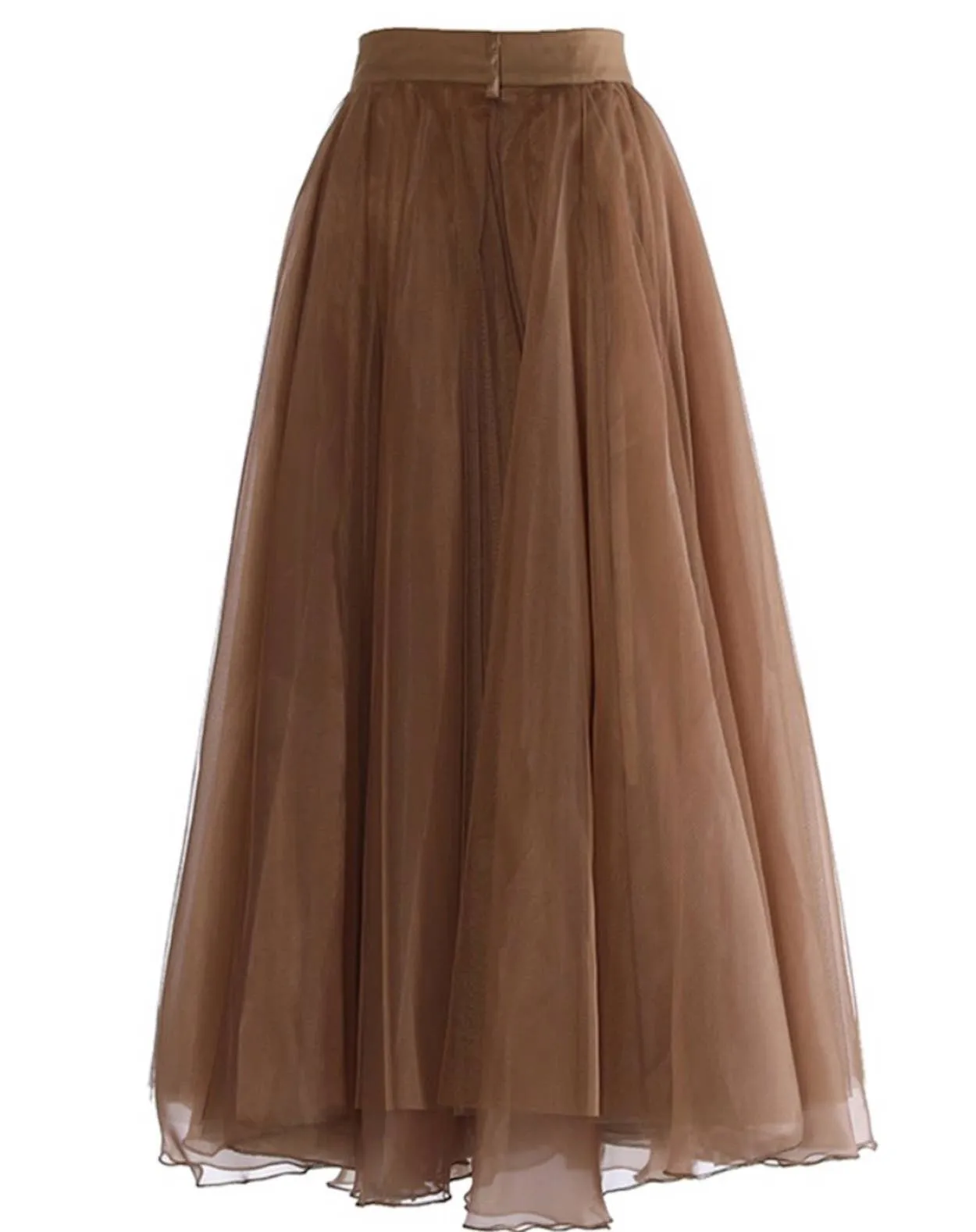 Tulle Woven Waist Skirt