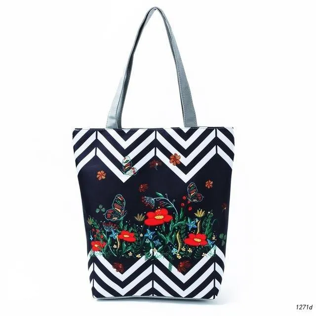 Various Styles Canvas Tote Beach Bags