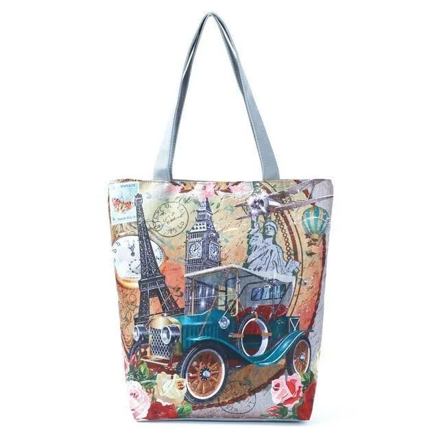 Various Styles Canvas Tote Beach Bags