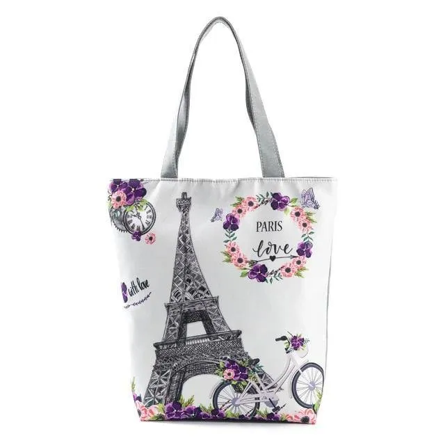 Various Styles Canvas Tote Beach Bags