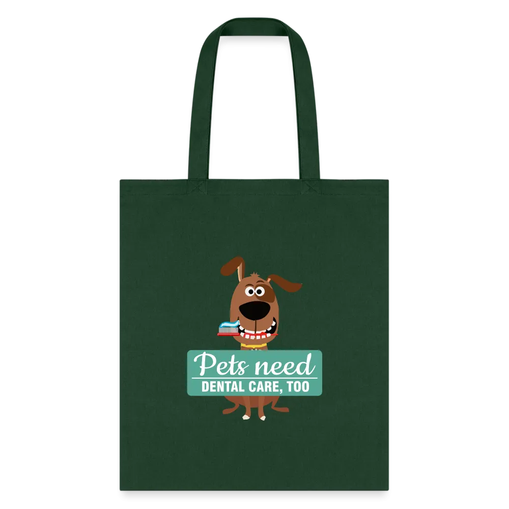 Veterinary - Pet Dental Health Cotton Tote Bag