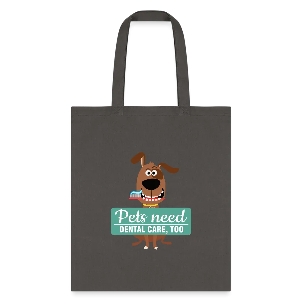 Veterinary - Pet Dental Health Cotton Tote Bag