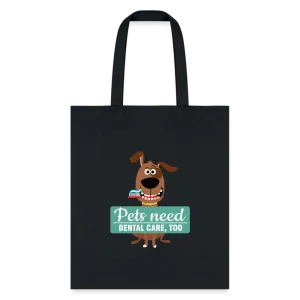 Veterinary - Pet Dental Health Cotton Tote Bag