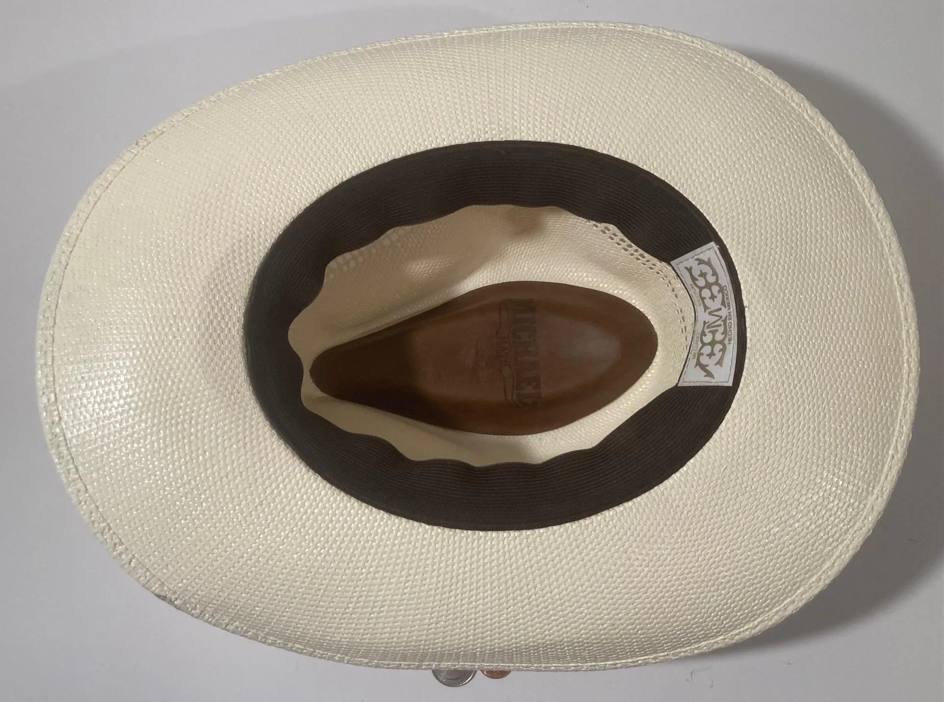 Vintage Cowboy Hat, Michael's Hats, White, Size Medium, Quality, Cowboy, Western Wear, Rancher, Sun Shade, Very Nice Hat