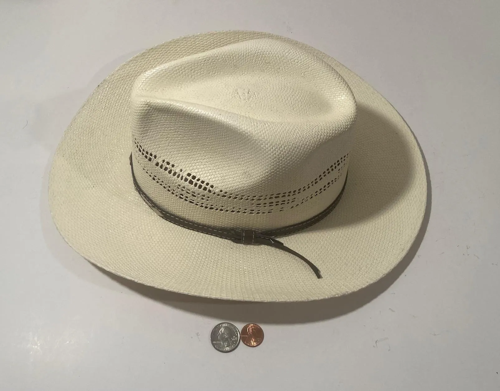 Vintage Cowboy Hat, Michael's Hats, White, Size Medium, Quality, Cowboy, Western Wear, Rancher, Sun Shade, Very Nice Hat