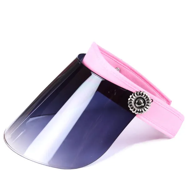 Women Summer Anti-UV Solar Protection Visor Cap