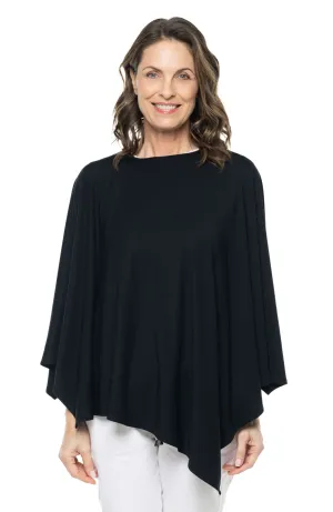 Women's Tama Poncho | Black