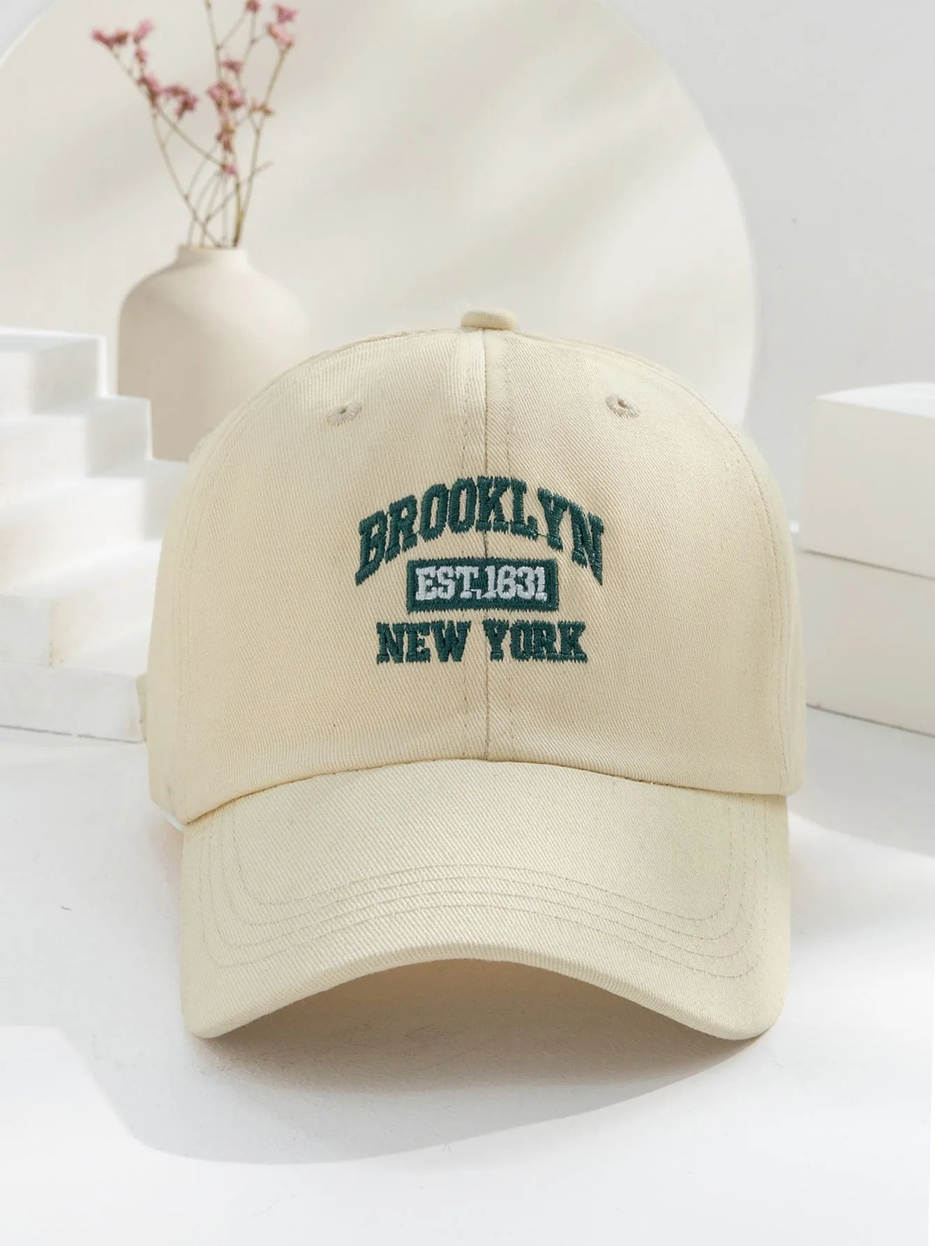 Y2K Brooklyn New York Embroidered Unisex Sun Protection Breathable Fashion Baseball Cap, Suitable For Daily And Outdoor Activities