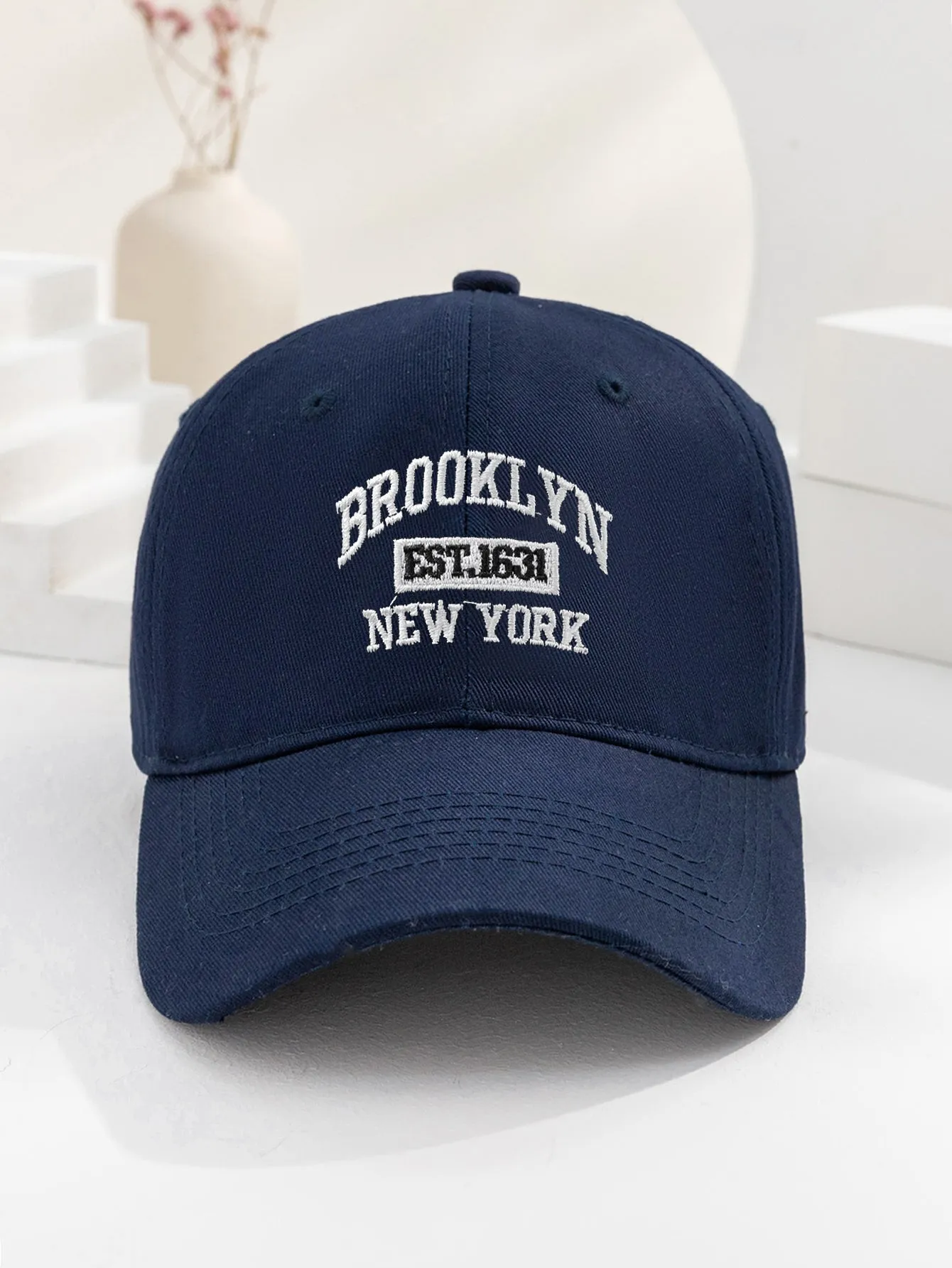 Y2K Brooklyn New York Embroidered Unisex Sun Protection Breathable Fashion Baseball Cap, Suitable For Daily And Outdoor Activities