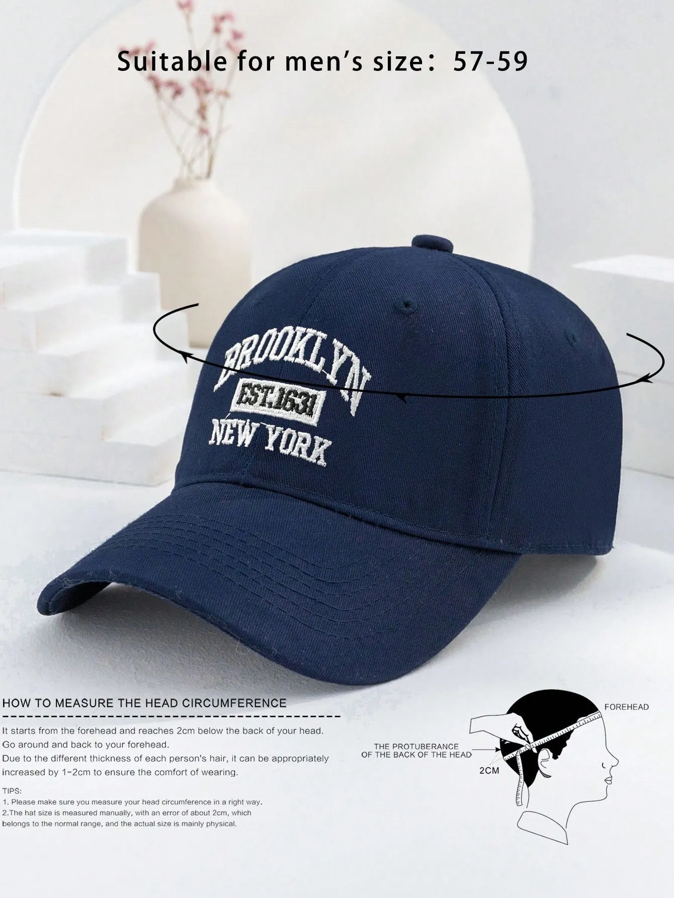 Y2K Brooklyn New York Embroidered Unisex Sun Protection Breathable Fashion Baseball Cap, Suitable For Daily And Outdoor Activities